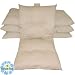 Strata 4 Piece Patio Furniture Chair Cushion Set