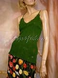 Dolce & Gabbana - $795 New DOLCE & GABBANA Green Pointelle Lace Top 14 48