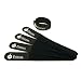 Fisual Chunky Velcro Cable Ties - 20 Pack Black
