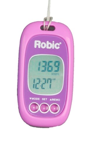 Robic Motion Sensor Pedometer (Purple)