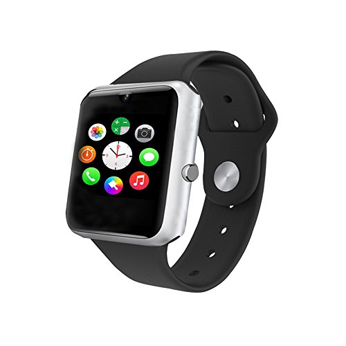 Bluetooth Smart Watch, Geekercity® Q7S Bluetooth Smart Wrist Watch with Remote Camera SMS Music Player Remote Notification for Android Samsung Motorola LG HTC Sony Smart Phone (Black)