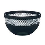 WATERFORD CRYSTAL JOHN ROCHA BOWL 8 BLACK CUT