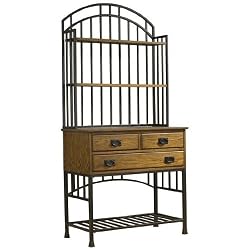 Home Styles 5050-615 Oak Hill Buffet and Hutch