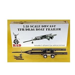 Bad Ass Diecast TFHTRAILER 1:18 Drag Boat Trailer by 