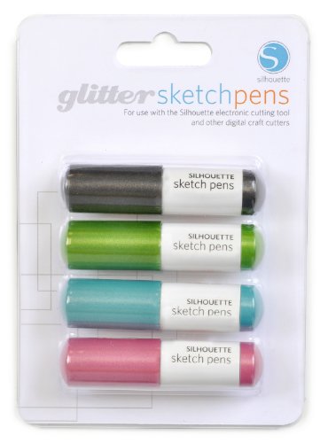GLITTER SKETCH PEN Pack New Silhouette SD Cut 