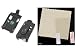 PCMICROSTORE Brand Swivel Belt Clip Holster for Sony Ericsson W800 W810 W810i - (Bundled with Universal Screen Protector Kit)