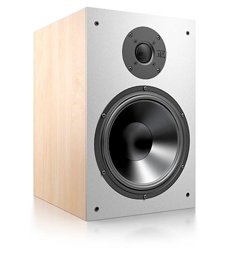 Nubert nuBox 381 Kompaktbox Ahorn, Front Silber, 1 Stück