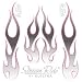 Sports : Aufkleber SET Electra Betty Flame Sticker (Nr. 0387)