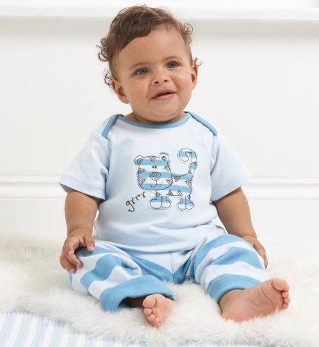 2 Piece Pure Cotton Lion Outfit