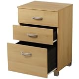 CINCH - Three Drawer Office Filing Cabinet - Beech