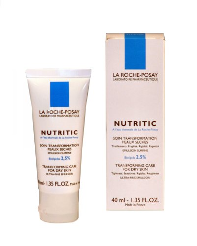 La Roche-Posay Nutritic Transforming Care Ultra-fine Emulsion with Biolipids 2.5% for Dry Skin  (40ml) 1.35 Fluid Ounce Tube