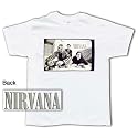 Nirvana B & W Photo T-Shirt Medium