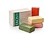 Linha Ekos Natura - Sabonete em Barra Puro Vegetal Refrescante Sortido: Mate Verde, Buriti, Maracuja e Pitanga (4 x 100 Gr) - (Natura Ekos Collection - Assorted Vegetable Bar Soap: Green Hierba Mate, Buriti, Passion Fruit, Cherry (4 x Net 3.5 Oz))