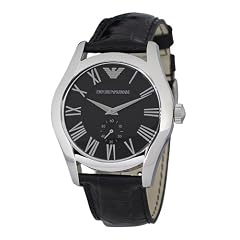 Emporio Armani Herren-Armbanduhr XL Classic Collection Analog Leder AR0643