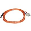 Fiber Optic Cable, MTRJ (Female)/SC, Multi Mode, Duplex - 1 meter (62.5/125 T...