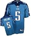 Tennessee Titans Kerry Collins Reebok Replica Alternate Color Jersey - Small