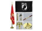 Indoor Military Flagpole Kits