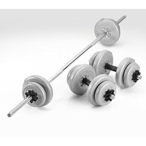 Marcy 35kg Vinyl Barbell Kit