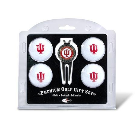 Indiana Hoosiers Iu Ncaa 4 Team Logo Golf Ball Divot Tool Set
