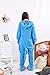 Honeystore Unisex New Dinosaur Animal Cosplay Costume 1-piece Pajamas Halloween