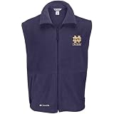 Columbia Notre Dame Fighting Irish Slotback Fleece Vest