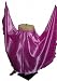 Hot Pink Bellydance Womens D/Double Circle Satin Skirt