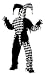 Evil Jester Child Costume