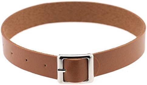 Bloomfall Maroon Gothic Punk Style Fastener PU Leather Choker Collar Chocker (NW3237)