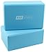 Fit Spirit Set of 2 Blue Exercise Yoga Blocks - 9