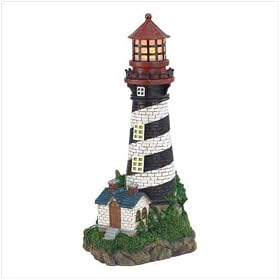 Lighthouse Solar Lamp - Style 35719