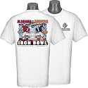 NCAA 2006 Iron Bowl Game Auburn Tigers vs. Alabama Crimson Tide Mascots Tee