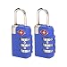 Lewis N. Clark TSA 3-dial Combo Lock/2 pack (Red)