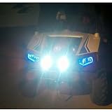 Polaris Ranger LED Driving Lights Auxillary Off Road Fog Lamps Foglamps Offroad Aux... by BlingLights