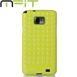 Mfit docomo GALAXY S II SC-02C 専用 Jello Case, Green ジェロ ケース （液晶保護シート 付き）, グリーン MT11003GN