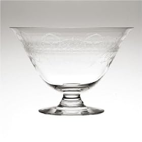 Wedgwood Crystal Floral Garland Footed Bowl 10 by
