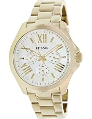 Fossil Womens AM4510 Cecile Analog Display Analog Quartz Gold Watch