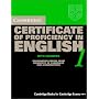 Cambridge Certificate of Proficiency in English 1 Student's Book with Answers: Examination papers from the University of Cambridge Local Examinations Syndicate: ... Examinations Syndicate (CPE Practice Tests)