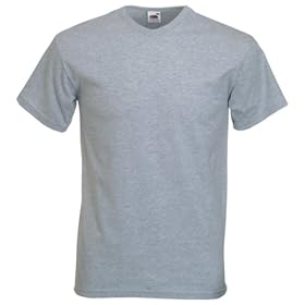 V-Neck Fruit of the Loom T-Shirt