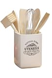Premier - Vintage Home - Pot avec ustensiles - Carré (Import Grande Bretagne)