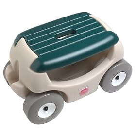 Step2 5A0000 Garden Hopper Mobile Garden Stool and Storage