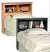 Prepac Sonoma Maple Twin Storage Headboard