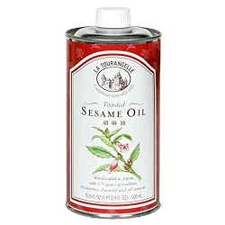 La Tourangelle Toasted Sesame Oil, 16.9-Ounce Unit (Pack of 3)
