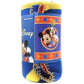 Mickey Mouse, Goofy and Donald Duck Fleece Throw/Blanket