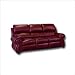 Kathy Ireland Home by Omnia Furniture COR-FS Cordova Leather Full Sleeper Sofa