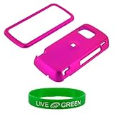 Rose Pink Rubberized Hard Case for Nokia XpressMusic 5800 Phone