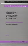 Visual Optics of Head-Up Displays (HUDs) In Automotive Applications (Japanese Technology Reviews)