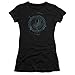 Battlestar Galactica (New) Faded Emblem Officially Licensed Juniors T Shirt