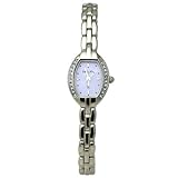 Valentino Rudy バレンチノ ルーディー スワロフスキー 時計 VR530 パープル文字盤/シルバーベルト レディースウォッチ