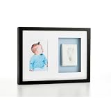 Pearhead Babyprints Keepsake Wall Frame, Black