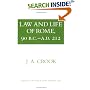 Law and Life of Rome, 90 B.c.�a.d. 212 (Aspects of Greek and Roman Life)